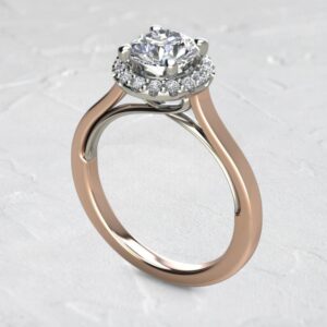 Modern-Two-Tone-Lab-Created-Round-Halo-Lab-Diamond-rose-gold-Ring-ring