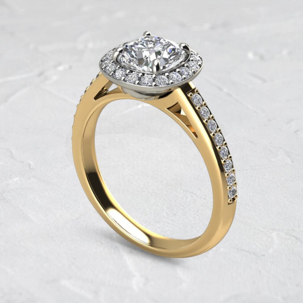 cushion-cathedral-moissanite-engagement-ring-halo-channel-sarlyn