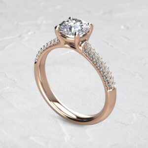 delicate-cathedral-round-cut-lab-diamond-rose-gold-ring-sarlyn