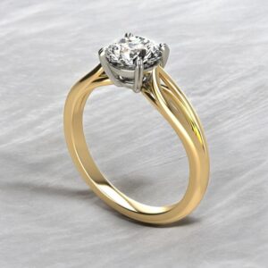 elegant-round-moissanite-solitaire-double-split-shank-ring-sarlyn
