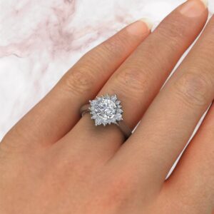 lab-created-diamond-round-cut-graduated-cathedral-ring