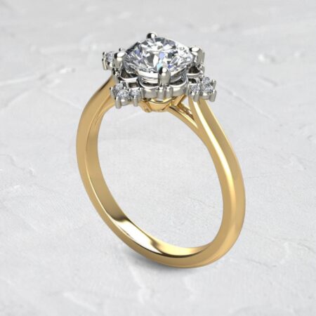 lab-created-diamond-round-cut-vintage-halo-solitaire-ring