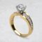 lab-created-round-cut-diamond-graduated-engagement-ring