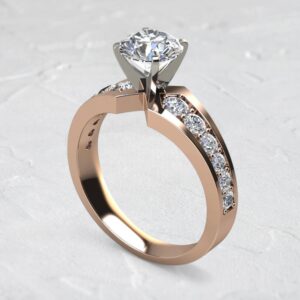 lab-created-round-cut-diamond-graduated-engagement-ring