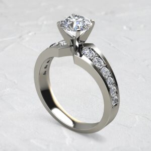 lab-created-round-cut-diamond-graduated-engagement-ring