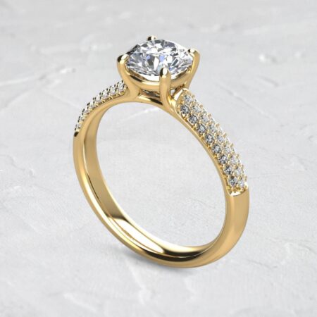 lab-created-round-cut-diamond-small-cathedral-engagement-ring