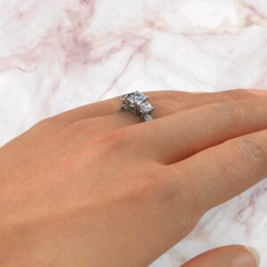 lab-created-three-stone-micro-pave-round-cut-diamond-ring-sarlyn