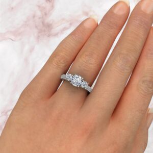 lab-created-three-stone-micro-pave-round-cut-diamond-ring-sarlyn