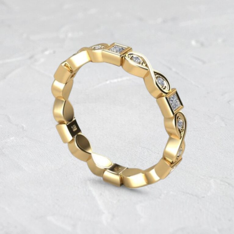 lab-diamonds-0.28ct-infinity-princess-cut-eternity-band-ring-sarlyn