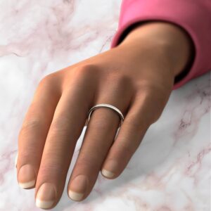 everlasting-round-cut-diamond-0.09ct-lab-created-band-ring-sarlyn-model-2