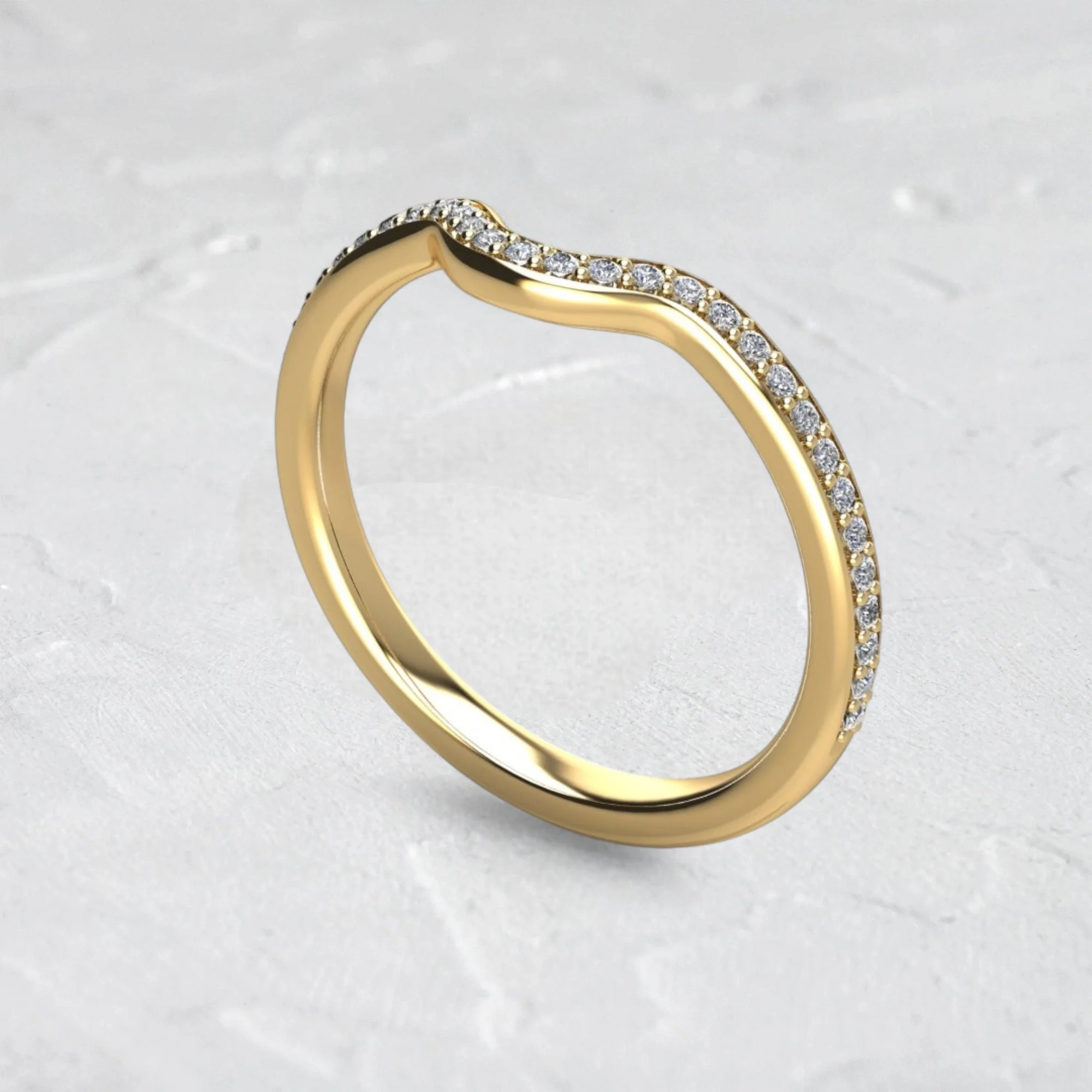 soulmate-round-cut-lab-created-0.12ct -diamonds-wedding-band-yellow-gold-sarlyn