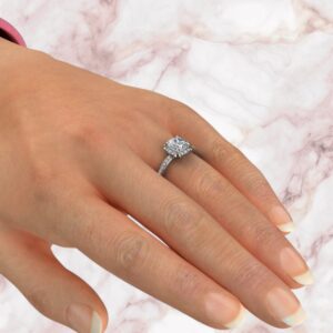 botanic-cushion-cut-floral-halo-moissanite-engagement-ring-sarlyn-model-