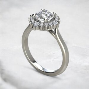 cathedral-halo-graduated-cushion-cut-moissanite-engagement-ring-white-gold-sarlyn