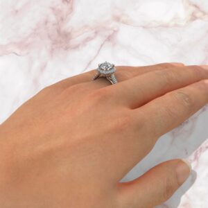 cushion-cut-heart-two-tone-halo-moissanite-engagement-ring-sarlyn-model-3