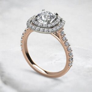 enduring-cushion-cut-double-halo-moissanite-engagement-ring-rose-gold-sarlyn