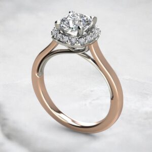 handmade-cushion-cut-two-tone-halo-moissanite-engagement-ring-rose-gold-sarlyn