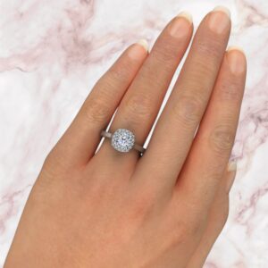 handmade-cushion-cut-two-tone-halo-moissanite-engagement-ring-sarlyn-model-3
