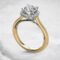 handmade-cushion-cut-two-tone-halo-moissanite-engagement-ring-yellow-gold-sarlyn