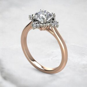 moissanite-cushion-cut-vintage-halo-solitaire-engagement-ring-rose-gold-sarlyn