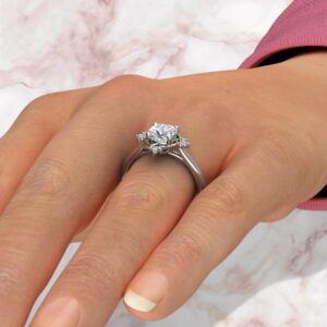 moissanite-cushion-cut-vintage-halo-solitaire-engagement-ring-sarlyn-model-