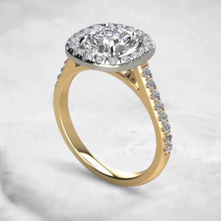 poised-cushion-cut-floating-halo-moissanite-engagement-ring-yellow-gold-sarlyn