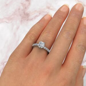 precious-cushion-cut-hidden-halo-moissanite-engagement-ring-sarlyn-model-2