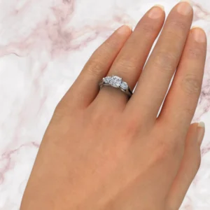 3-stone-moissanite-split-shank-cushion-cut-engagement-ring-sarlyn-model-1