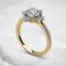 antique-halo-cathedral-cushion-cut-moissanite-engagement-ring-yellow-gold-sarlyn