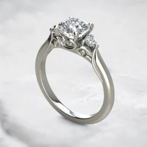 classic-three-stone-cushion-cut-moissanite-engagement-ring-white-gold-salyn