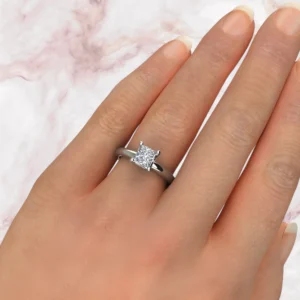 invisible-halo-solitaire-princess-cut-moissanite-engagement-ring-sarlyn-model-2