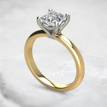 invisible-halo-solitaire-princess-cut-moissanite-engagement-ring-yellow-gold-sarlyn