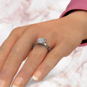 princess-cut-solitaire-engagement-floral-halo-moissanite-ring-sarlyn-model-1