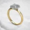 princess-cut-solitaire-engagement-floral-halo-moissanite-ring-yellow-gold-sarlyn