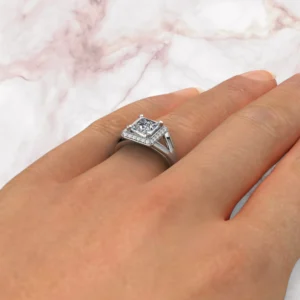 princess-cut-split-shank-halo-moissanite-engagement-ring-sarlyn-model-1