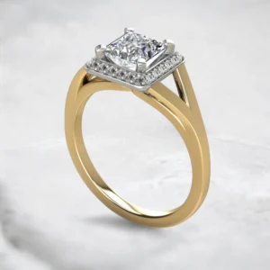 princess-cut-split-shank-halo-moissanite-engagement-ring-yellow-gold-sarlyn