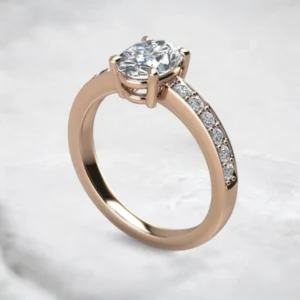 Moissanite-Large-Band-Oval-Cut-Engagement-Rose-Gold-Ring -sarlyn-3
