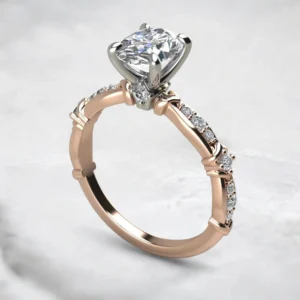 bamboo-oval-cut-moissanite-round-side-stone-engagement-ring-rose-gold-sarlyn