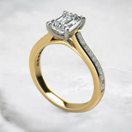 emeralad-cut-channel-set-princess-cut-moissanite-gold-ring-sarlyn