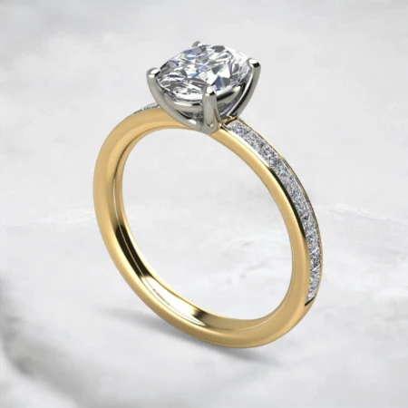 oval-cut-moissanite-princess-channel-set-engagement-ring-yellow-gold-sarlyn