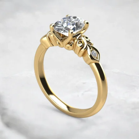 timeless-oval-cut-antique-moissanite-vintage-engagement-ring-yellow-gold-sarlyn