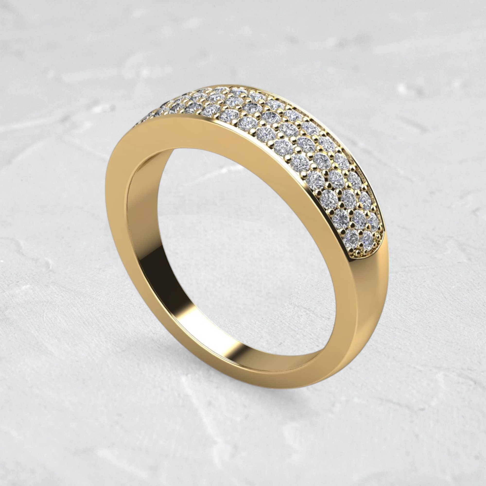 classic-lab-created-0.43ct-round-diamond-wide-band-gold-ring-sarlyn