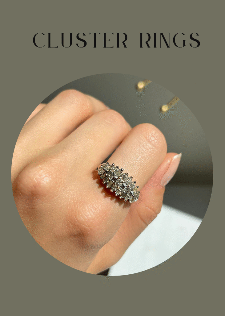 how-to-choose-women’s-gold-engagement-rings-styles-trends-buying-tips-sarlyn-cluster-ring