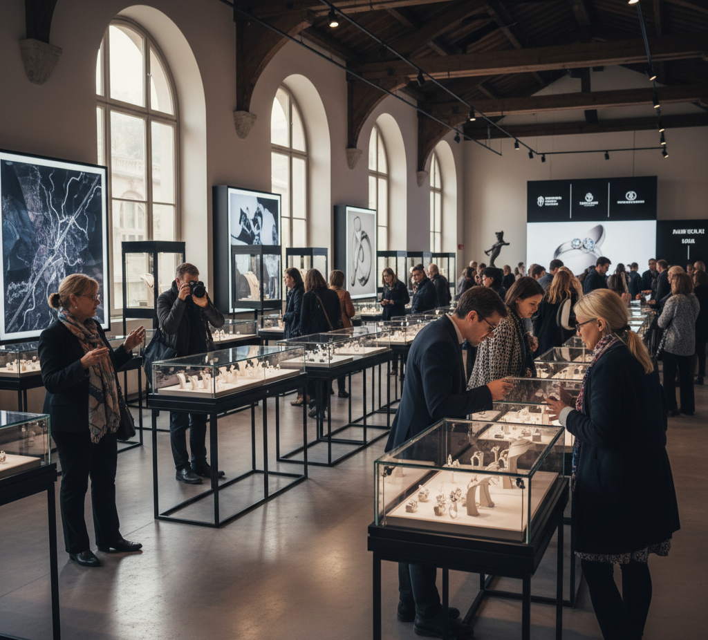 jewelry-designer-interview-with-journalist-in-cozy-studio-surrounded-by-sketches-and-jewelry-trays