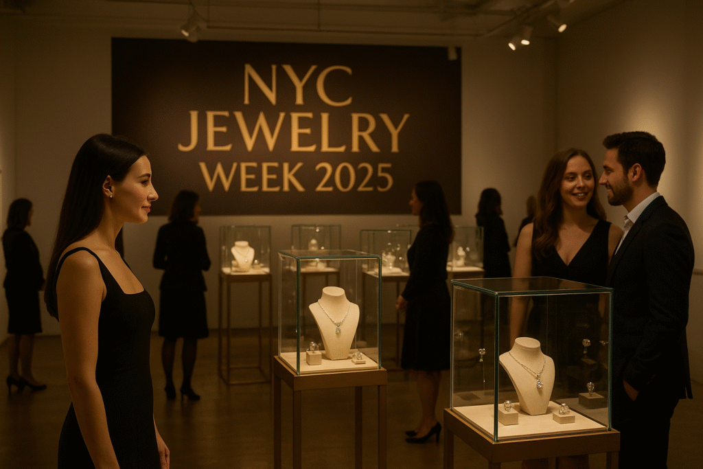 new-york-city-skyline-at-sunset-with-golden-jewelry-overlay-and-sparkling-gemstones