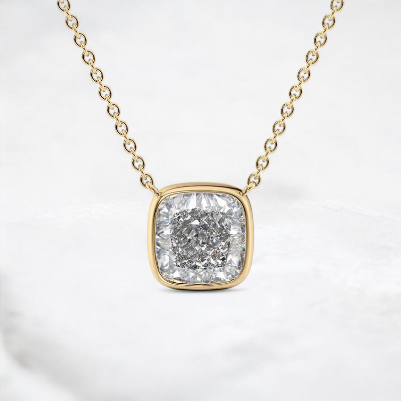 bezel-frame-cushion-cut-moissanite-diamond-pendant-sarlyn-1