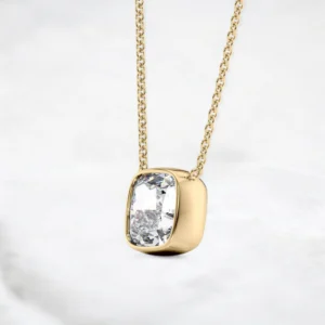 bezel-frame-cushion-cut-moissanite-diamond-pendant-sarlyn-2