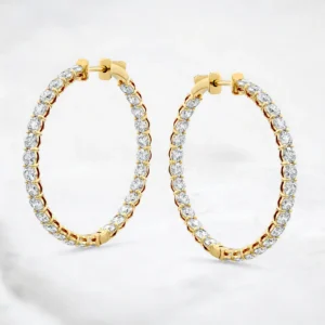 classic-shine-round-cut-moissanite-eternity-hoops-earring-sarlyn-2