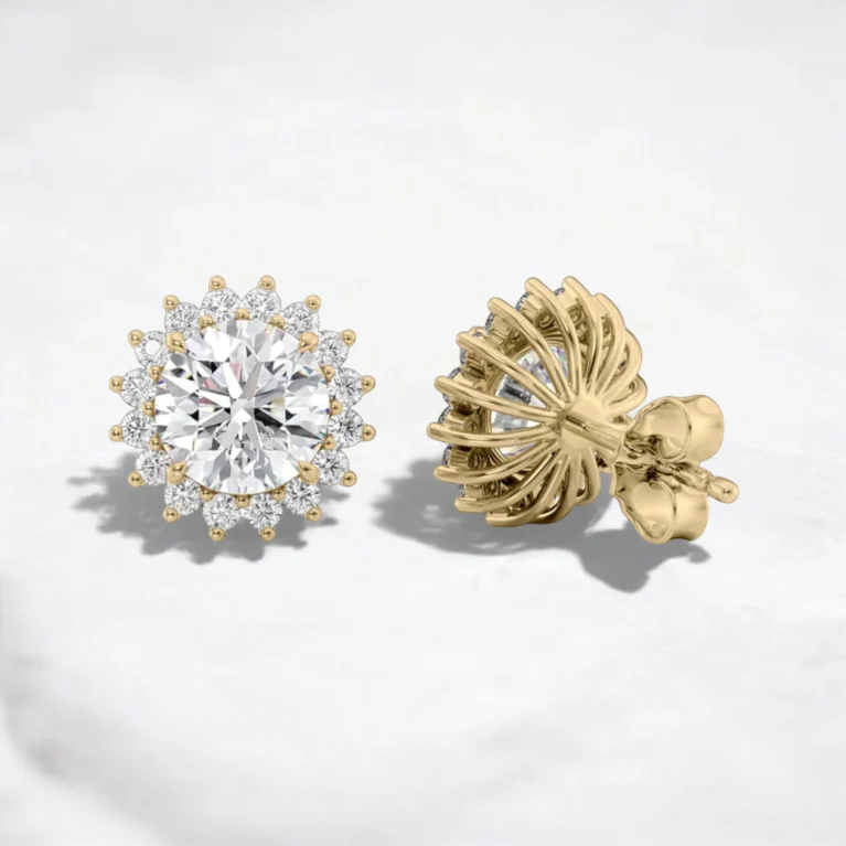 custom-halo-moissanite-stud-earrings-with-accent-stones-sarlyn-1