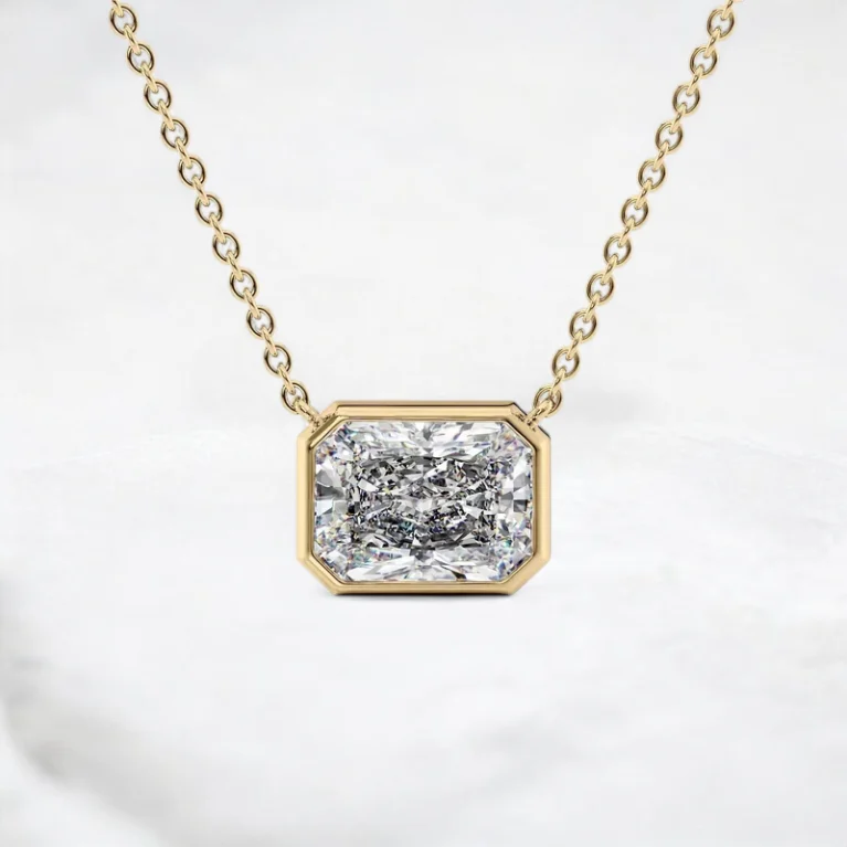 modern-halo-glow-radiant-cut-bezel-moissanite-necklace-sarlyn-1