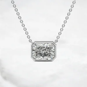 modern-halo-glow-radiant-cut-bezel-moissanite-necklace-sarlyn-4